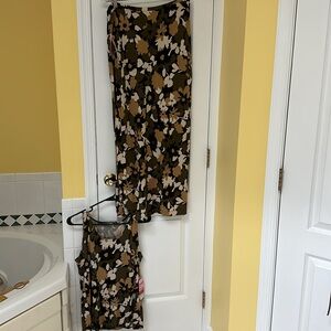 NET Josephine Chaus Camoufloral Matching Tank and Maxi Skirt Set